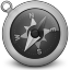 Grey Safari Icon 64x64 png